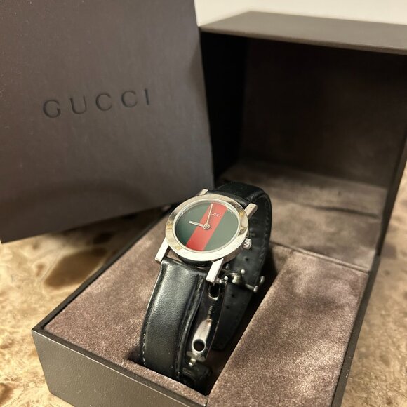 Authentic GUCCI 5200L Timepiece Vintage Watch with Case - Picture 1 of 13
